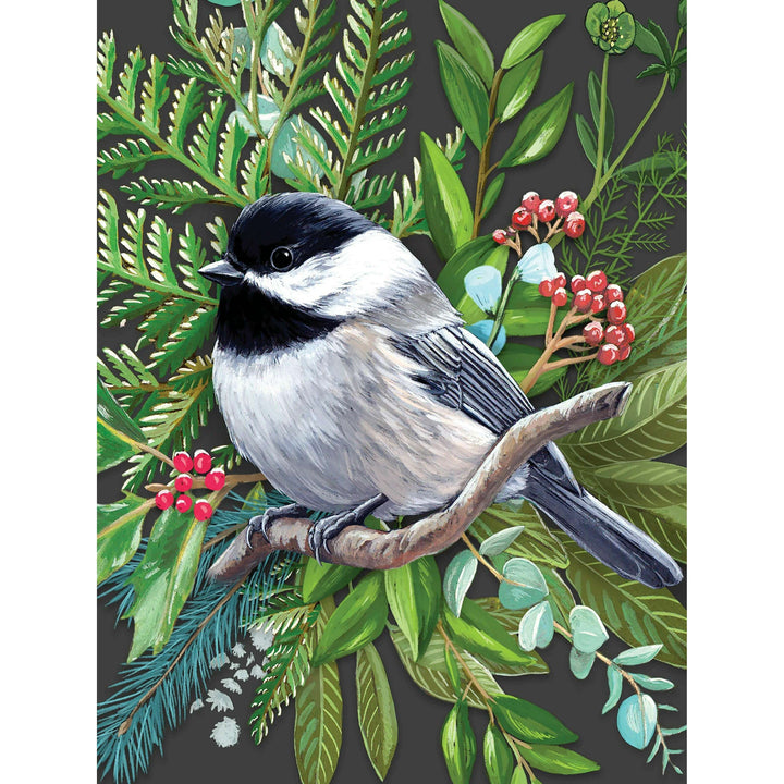 Black-capped Chickadee Jigsaw Puzzle