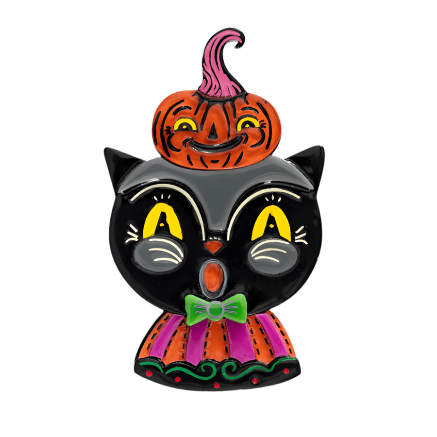Black Cat with Kinny Brooch by Lipstick & Chrome – view 2