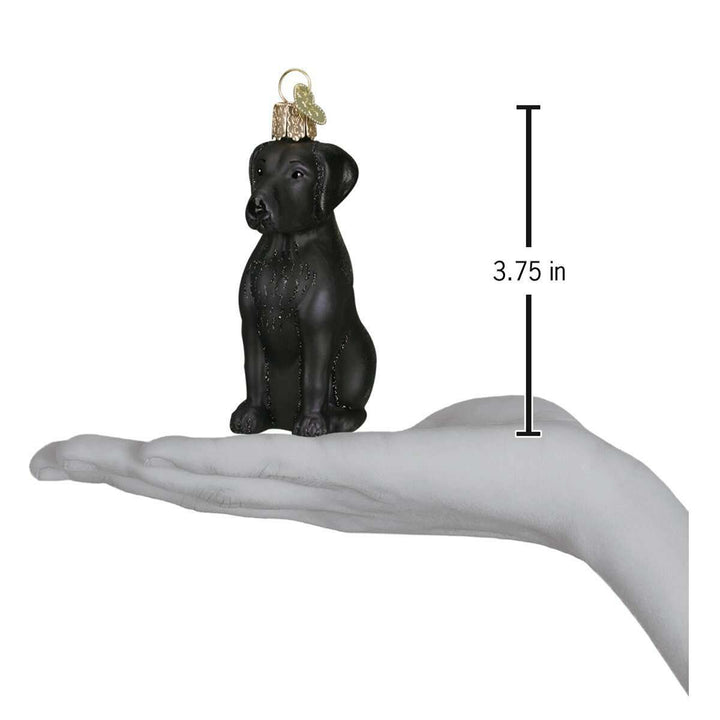Black Labrador Ornament