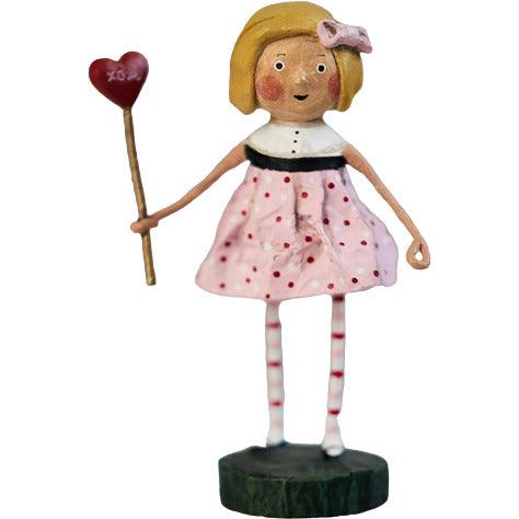 Blanche's Kiss Valentine's Day Figurine by Lori Mitchell - Quirks!
