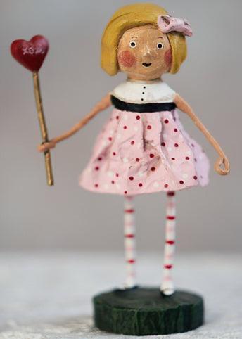 Blanche's Kiss Valentine's Day Figurine by Lori Mitchell - Quirks!