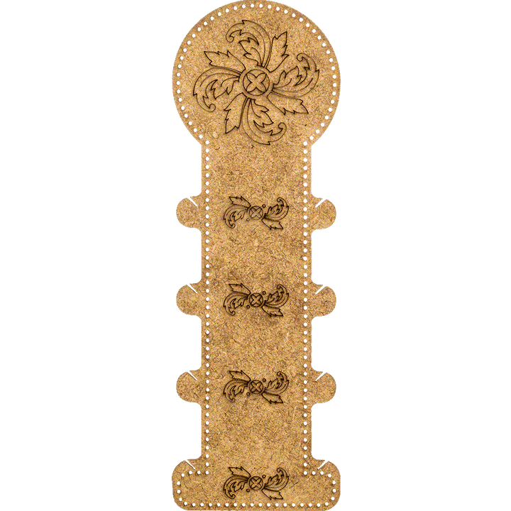 Blank for embroidery with thread on wood FLHW-005