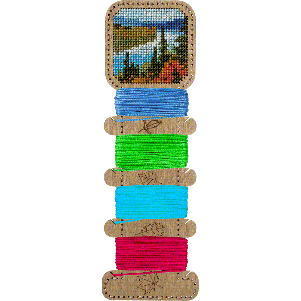 Blank for embroidery with thread on wood FLHW-010