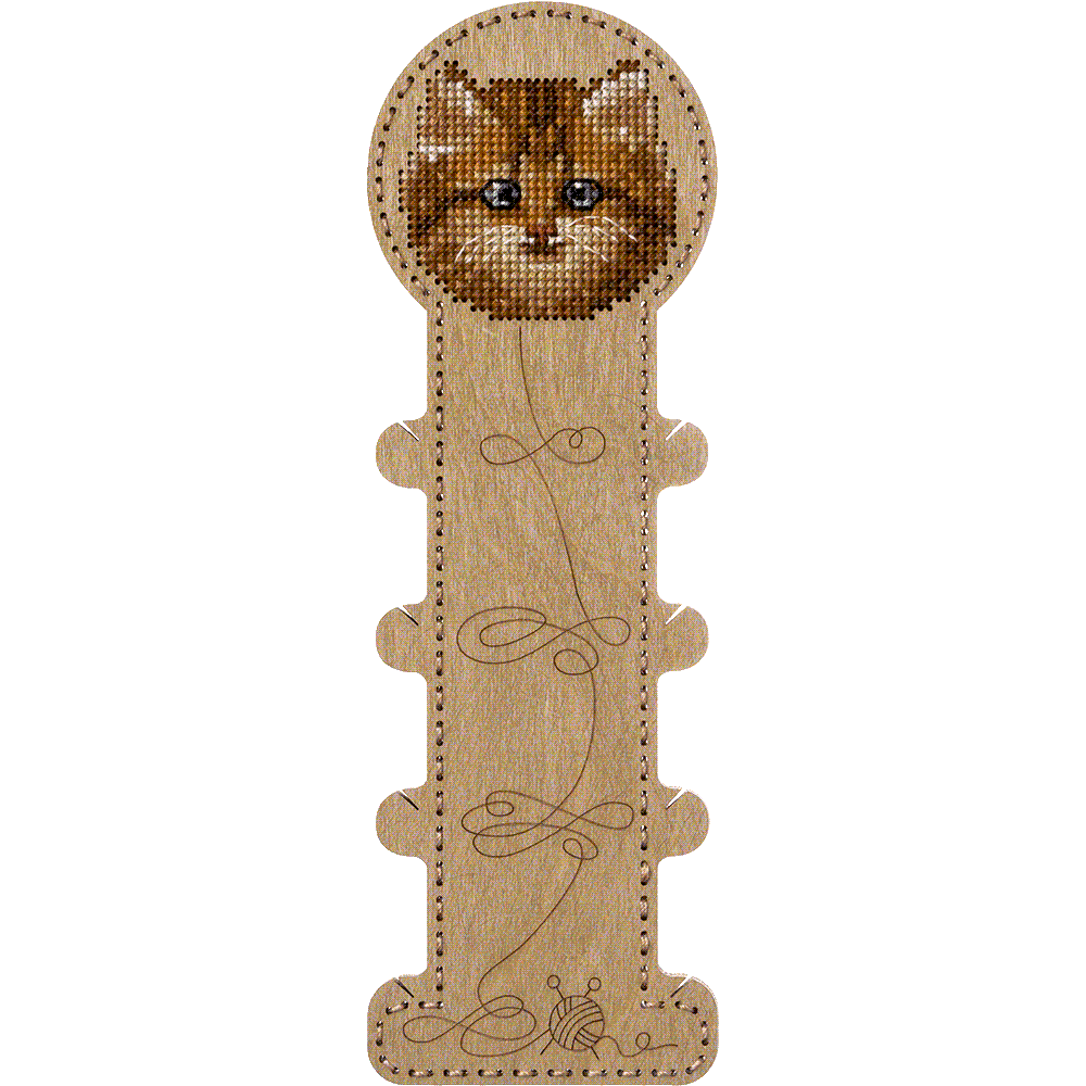 Blank for embroidery with thread on wood FLHW-012