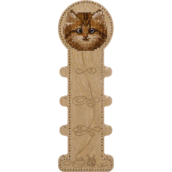 Blank for embroidery with thread on wood FLHW-012