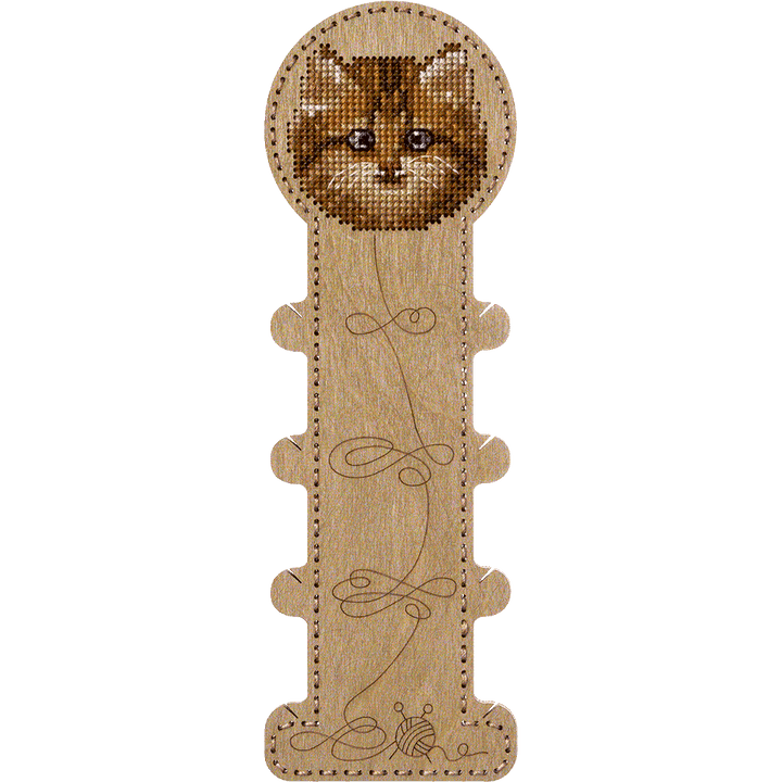 Blank for embroidery with thread on wood FLHW-012