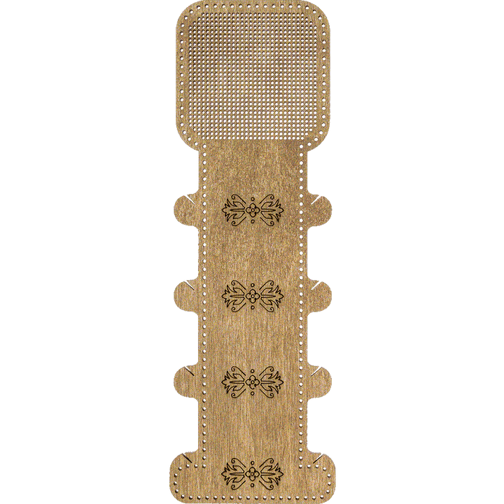 Blanks for embroidery with thread on wood FLHW-008