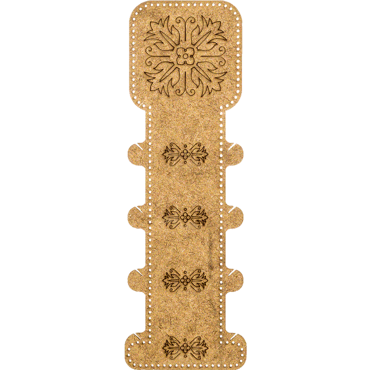 Blanks for embroidery with thread on wood FLHW-008