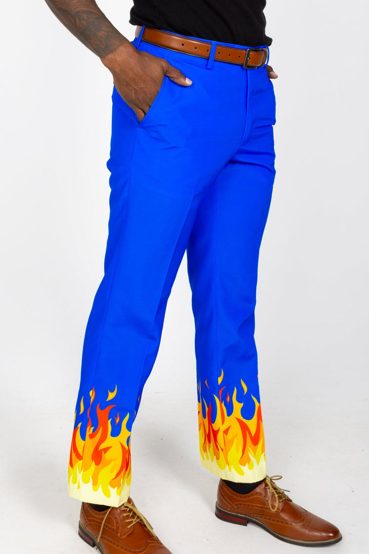 The Blaze Of Glory | Flames Suit Pants