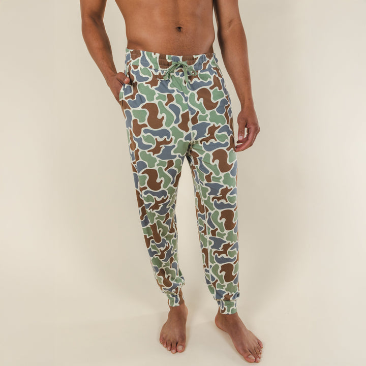 The Blender | Grey Duck Camo SleepDeep™ Men’s Pajama Joggers