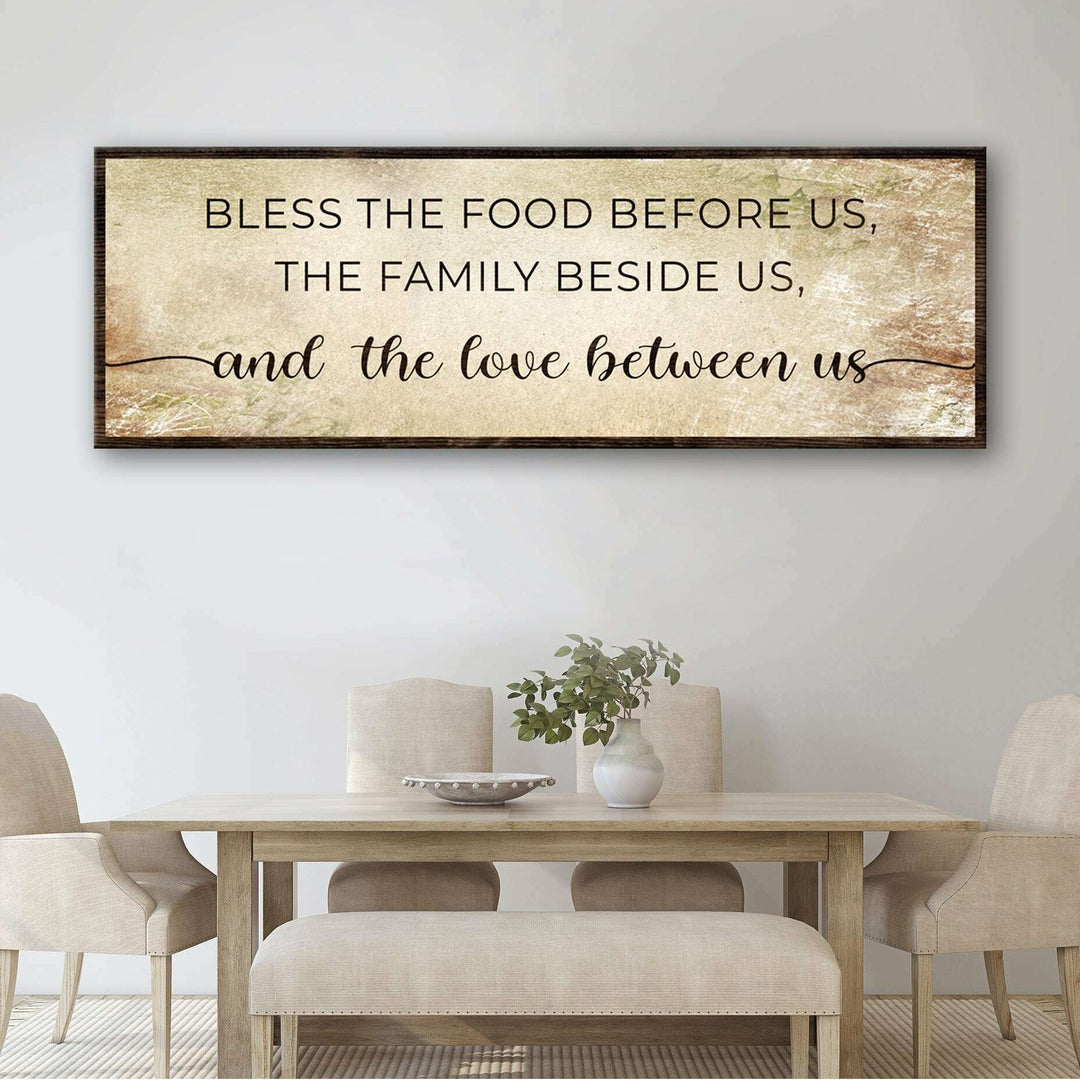 Bless The Love Between Us Sign