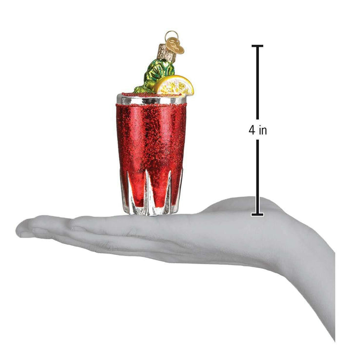 Old World Christmas Bloody Mary Blown Glass Ornament