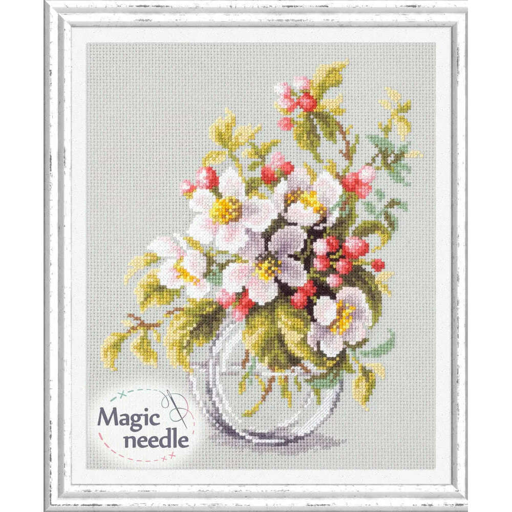 Blooming Apple Tree 100-011 Counted Cross-Stitch Kit