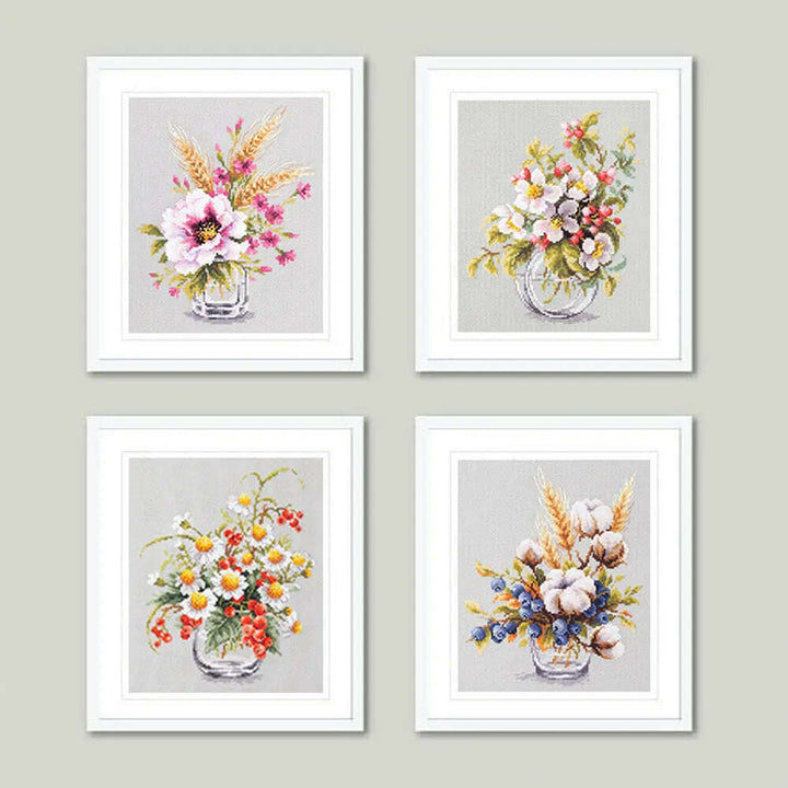 Blooming Apple Tree 100-011 Counted Cross-Stitch Kit