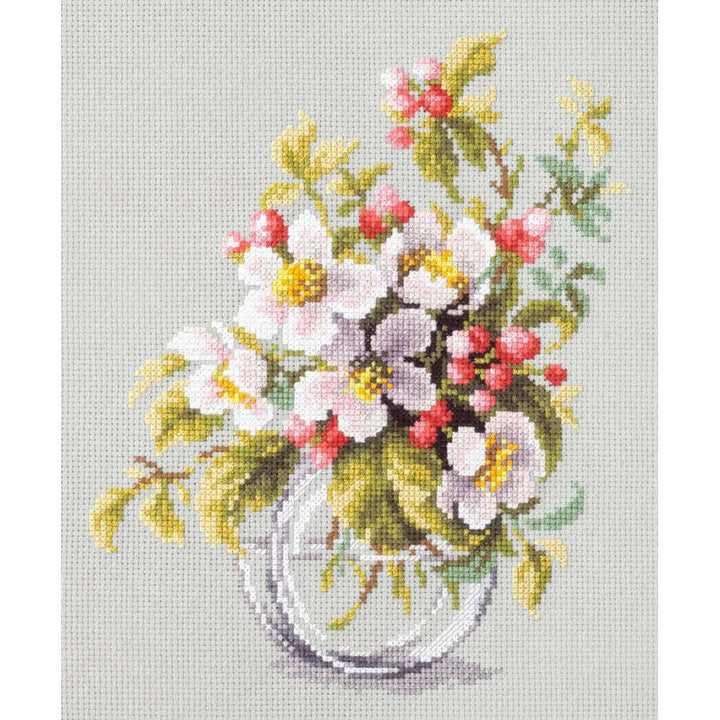 Blooming Apple Tree 100-011 Counted Cross-Stitch Kit