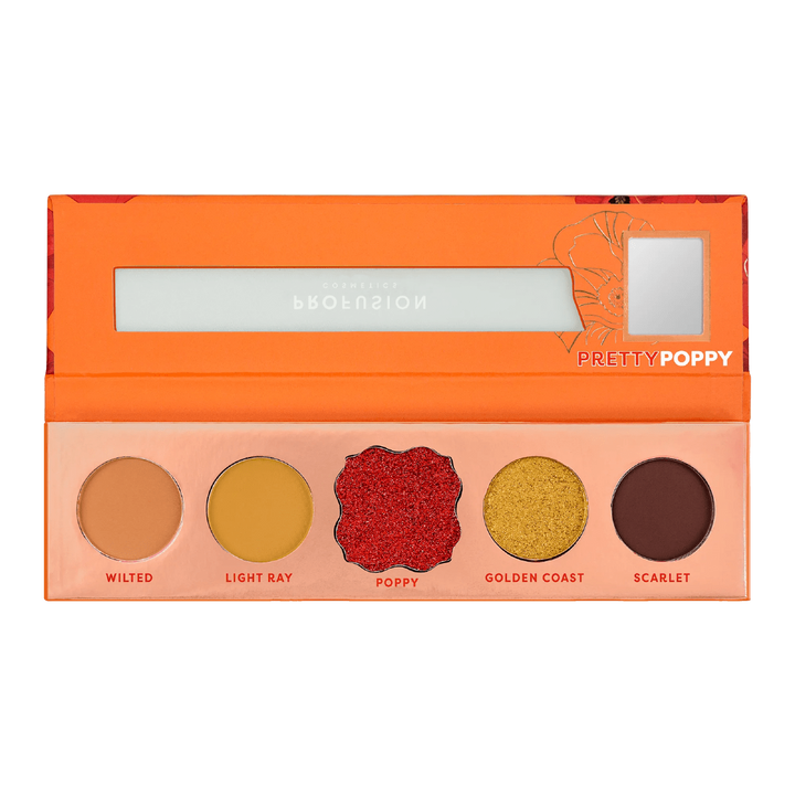 Blooming Hues 5 shade palette