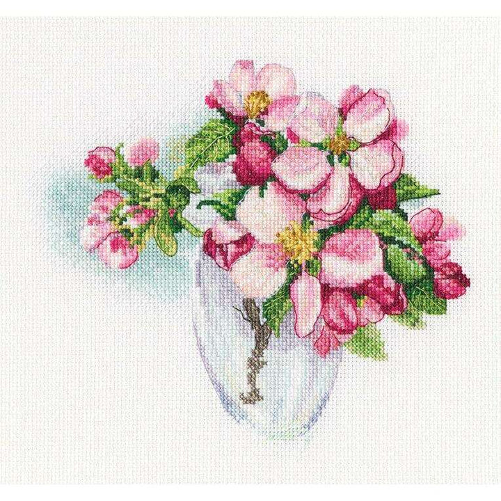 Bloomy twig M807 Counted Cross Stitch Kit