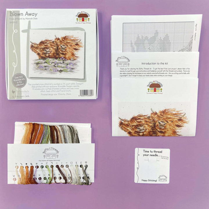 Blown Away XHD142 Counted Cross Stitch Kit