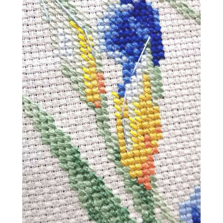 Blue Irises R2102 Counted Cross Stitch Kit
