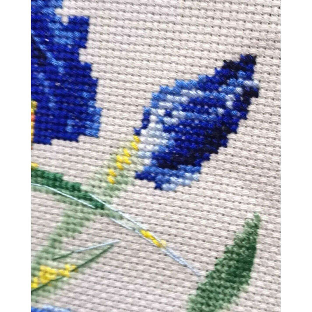 Blue Irises R2102 Counted Cross Stitch Kit