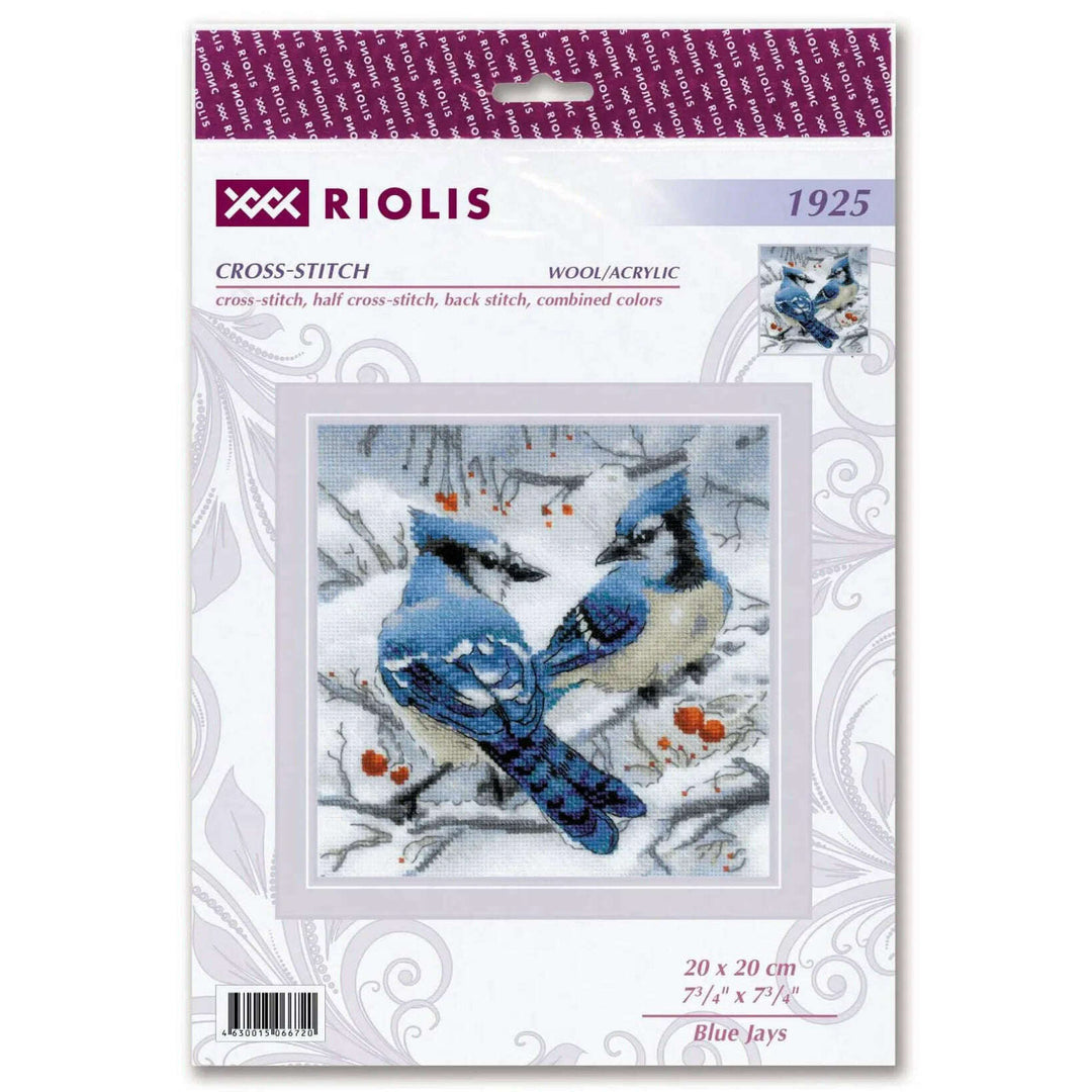 Blue Jays R1925 Counted Cross Stitch Kit
