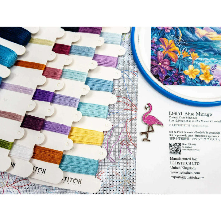 Blue Mirage L9951 Counted Cross Stitch Kit