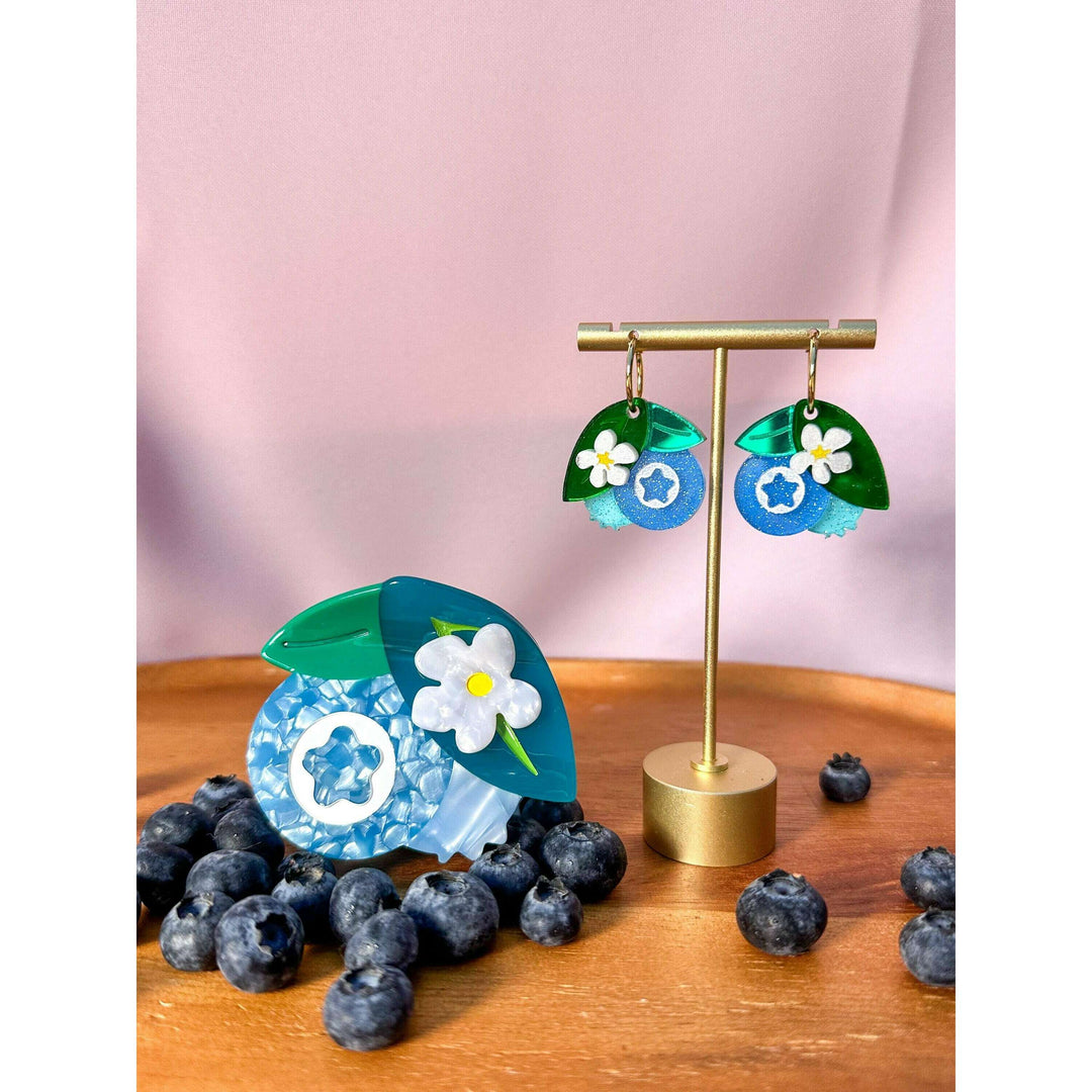 Blueberry Hair Claw Clip