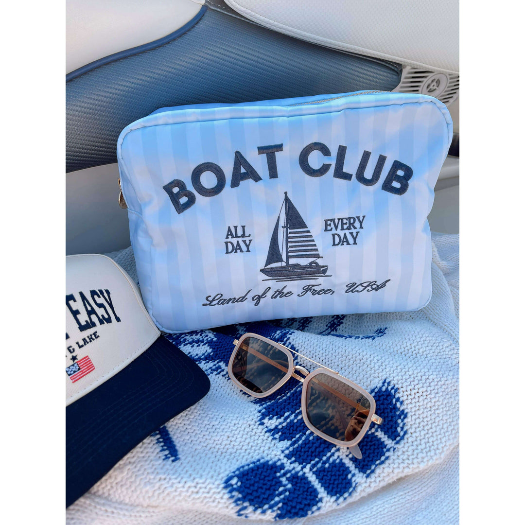 Boat Club - Blue Stripes XL Bag