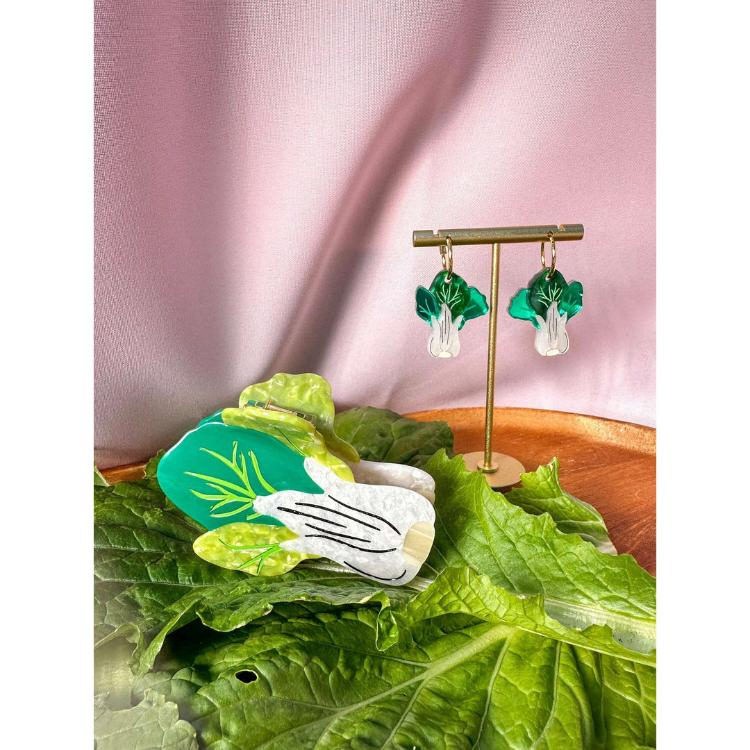 Bok Choy Hair Claw Clip