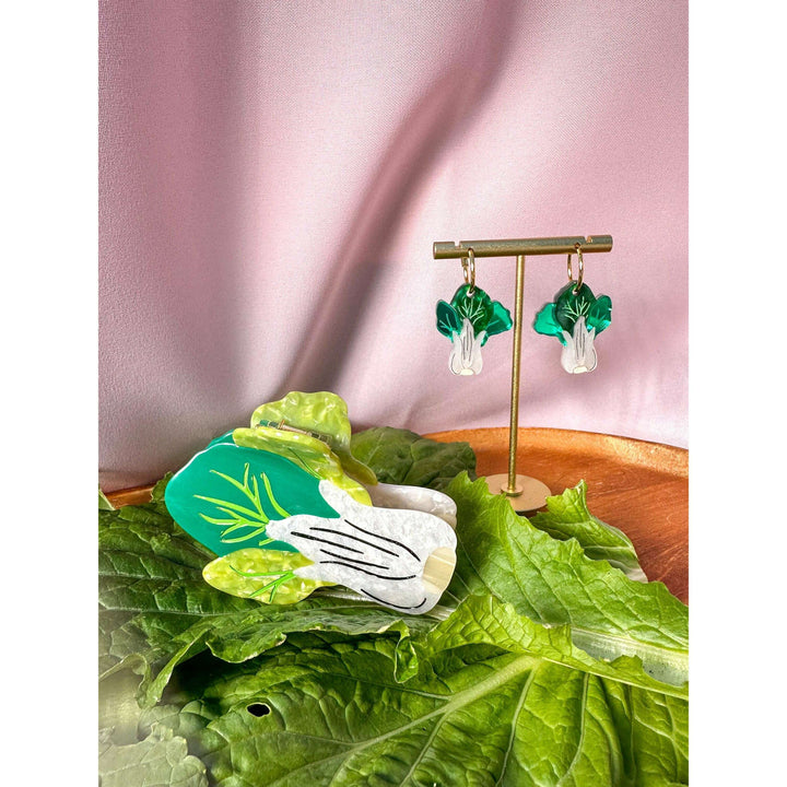 Bok Choy Hair Claw Clip