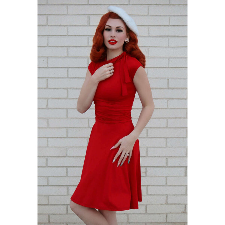 Bombshell Dress in Red - Plus Sizes only
