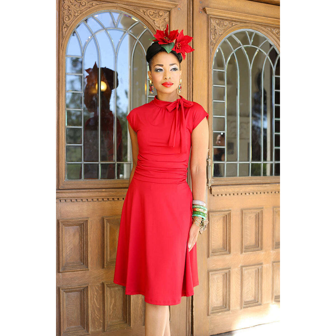 Bombshell Dress in Red - Plus Sizes only