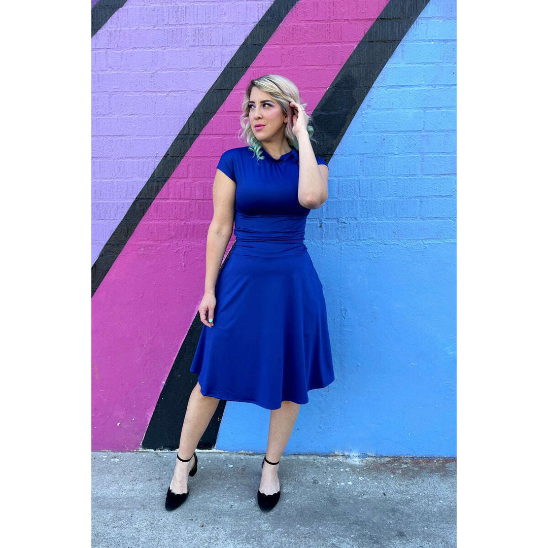Bombshell Dress in Royal Blue