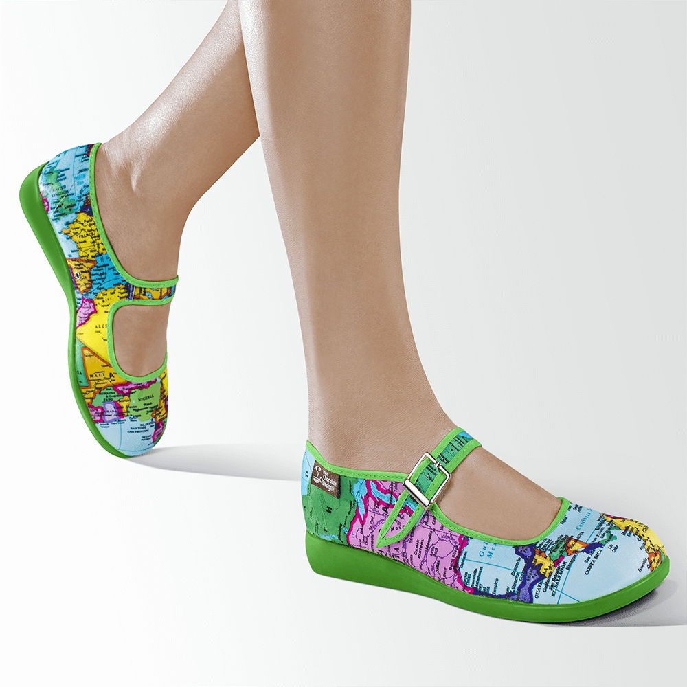 Bon Voyage Women's Mary Jane Flats