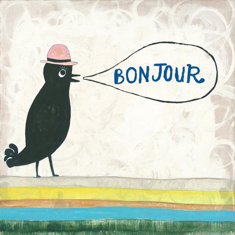 "Bonjour" Art Print - Quirks!