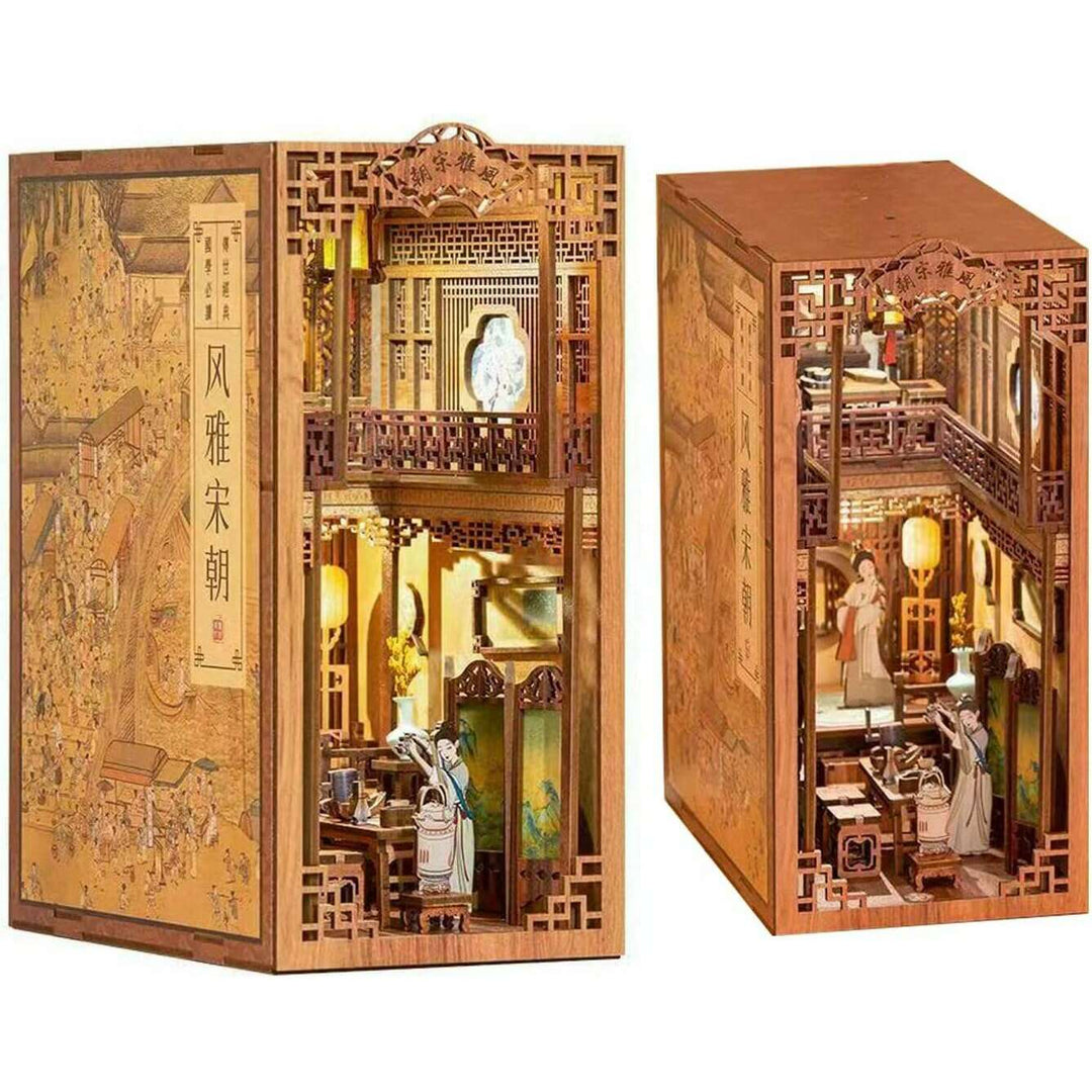 Book Nook Wizardi Miniature - Elegant Song Dynasty Roombox Kit