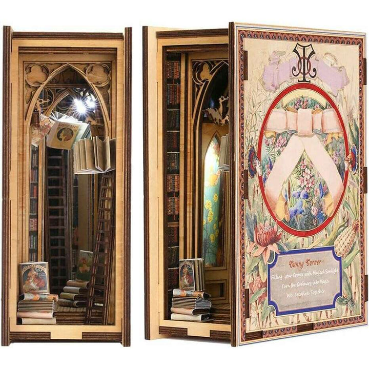 Book Nook Wizardi Miniature - Eternal Bookstore Roombox Kit