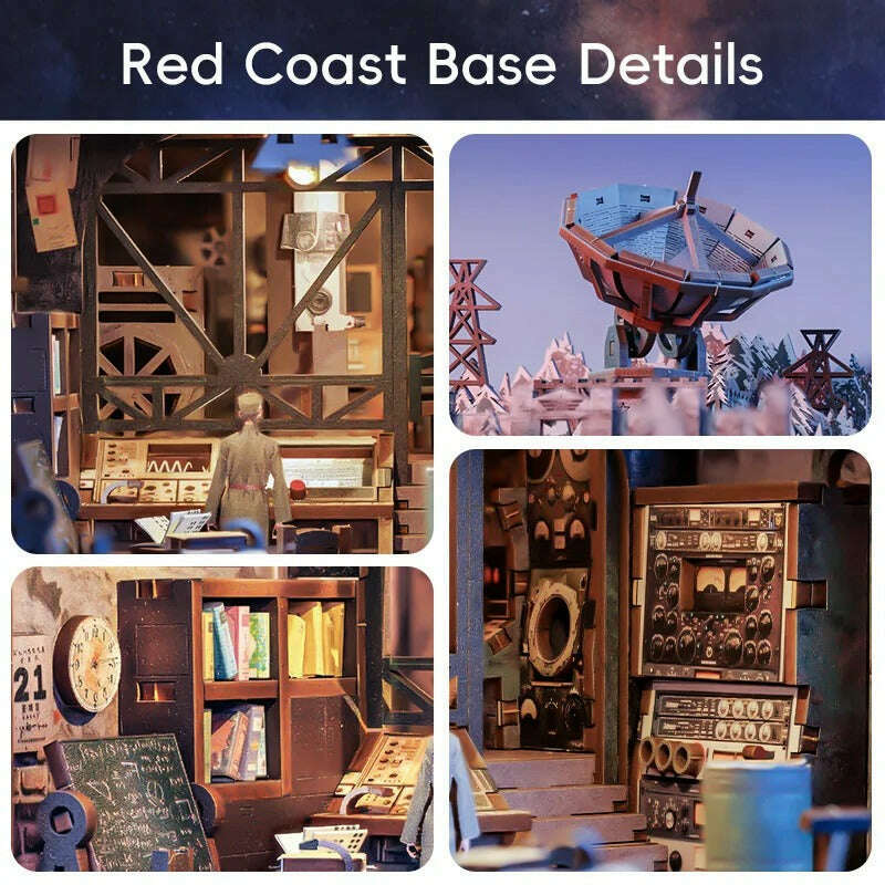 Book Nook Wizardi Miniature - Suns in Conjunction Roombox Kit