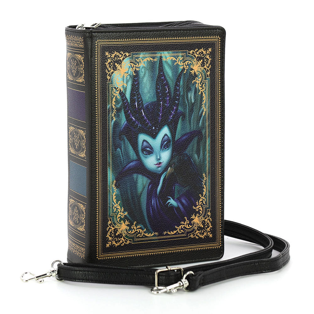 Book Of Villains Book Clutch Bag In Vinyl by Book Bags