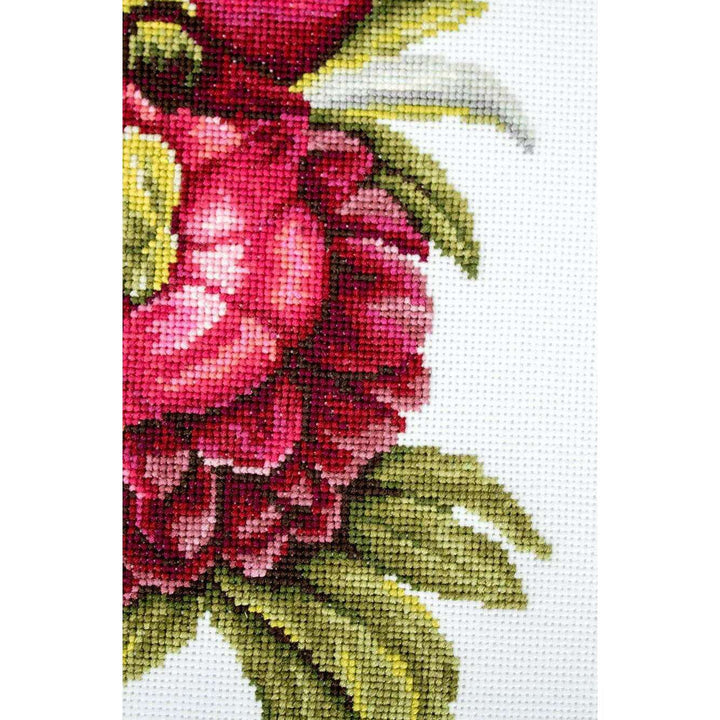Bouquet with peonies B2354L Counted Cross-Stitch Kit