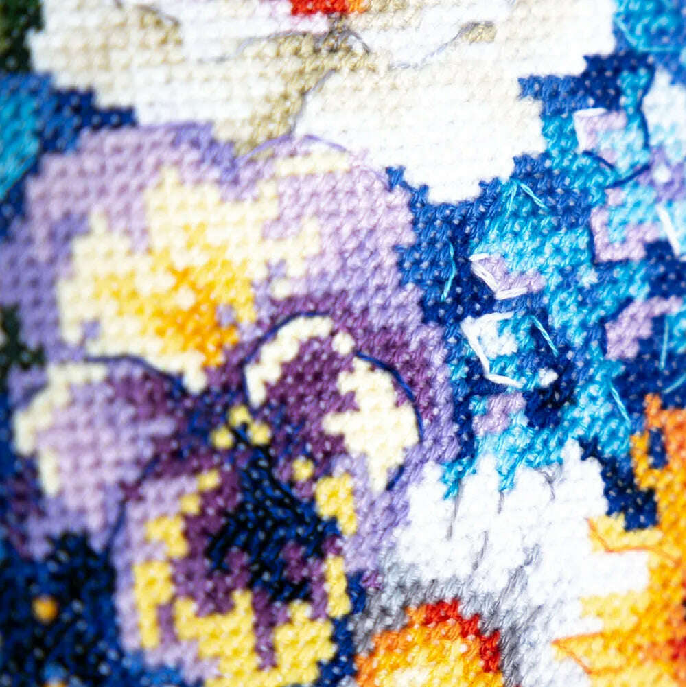 Bouquet with Sunflowers 210-312 Counted Cross-Stitch Kit