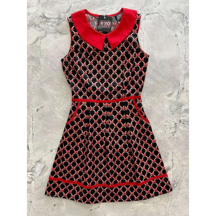 Bow Collared Dress