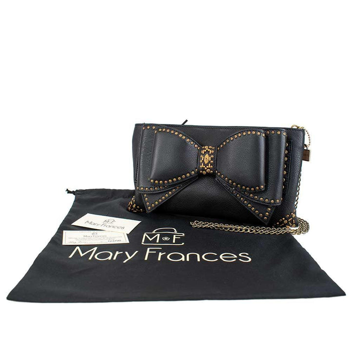 Bowed Over Crossbody Handbag by Mary Frances image 8