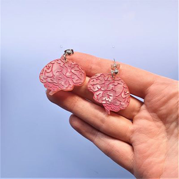Brain Earrings by Cherryloco Jewellery 2