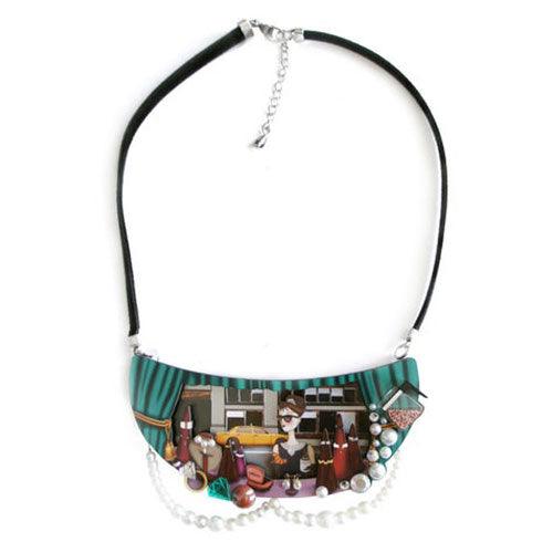 Breakfast at Tiffany's Necklace by Laliblue - DELAYED SHIP - Quirks!