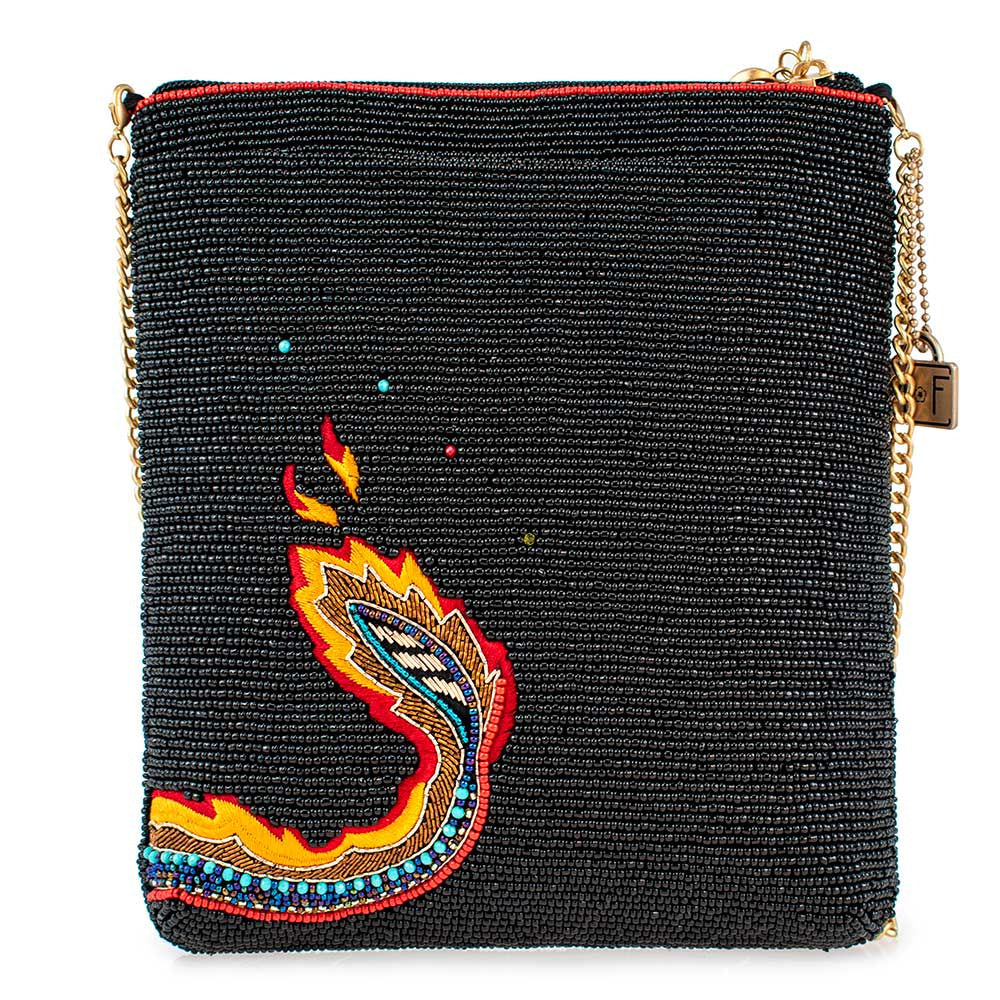 Breath of Fire Crossbody Handbag by Mary Frances Image 4
