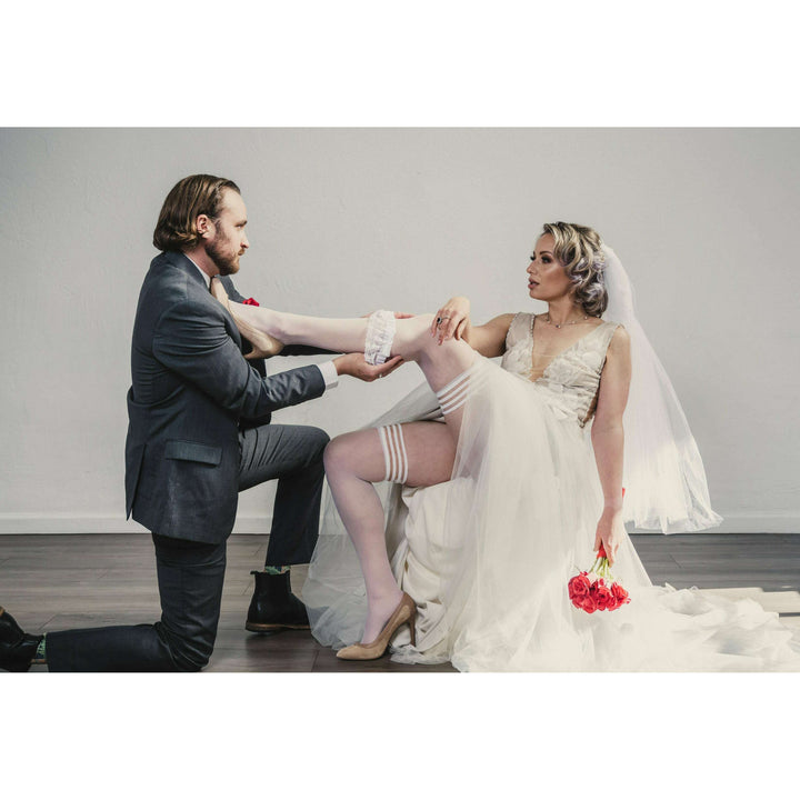 Bridal Ashley Thigh-Highs. Petite to Plus Size