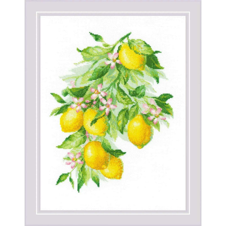 Bright Lemons R2054 Counted Cross Stitch Kit