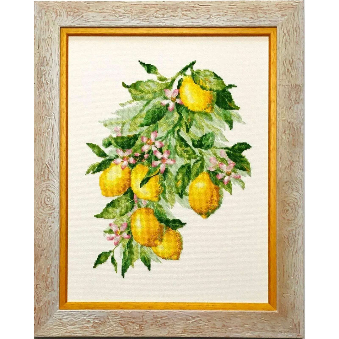 Bright Lemons R2054 Counted Cross Stitch Kit