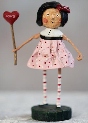 Brookie's Hug Valentine's Day Figurine by Lori Mitchell - Quirks!